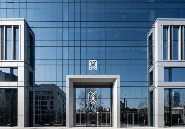 Modern office building exterior
